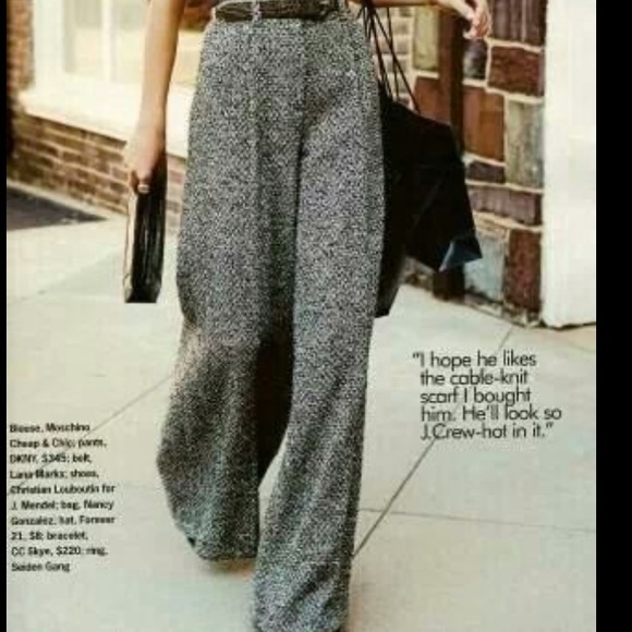 CHANEL Identification Mohair/Tweed/Wool Knit Pant - Picture 4 of 4